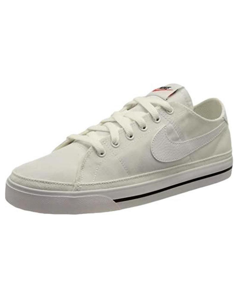 Deportivas de Hombre NIKE ZAPATILLAS COURT LEGACY CNVS CW6539 BLANCO