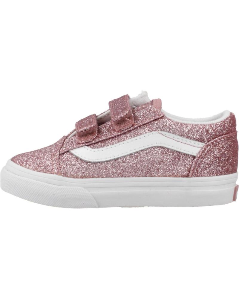Deportivas VANS OFF THE WALL  de Niña ZAPATILLAS NINA VANS MODELO OLD SKOOL COLOR ROSA  RSGLD