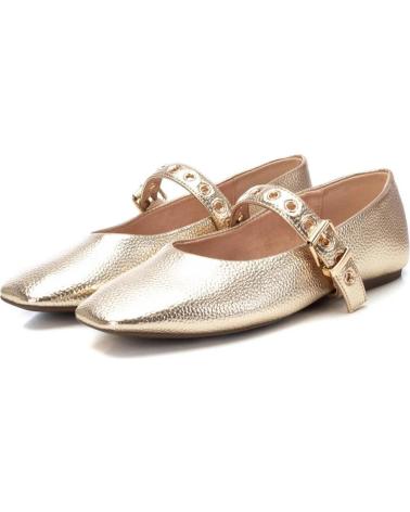Bailarinas XTI  de Mujer MANOLETINAS PARA MUJER EN COLOR  DORADO