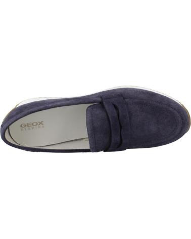 Mocasines GEOX  de Mujer MOCASINES MUJER MODELO D CALITHE COLOR AZUL  C4002