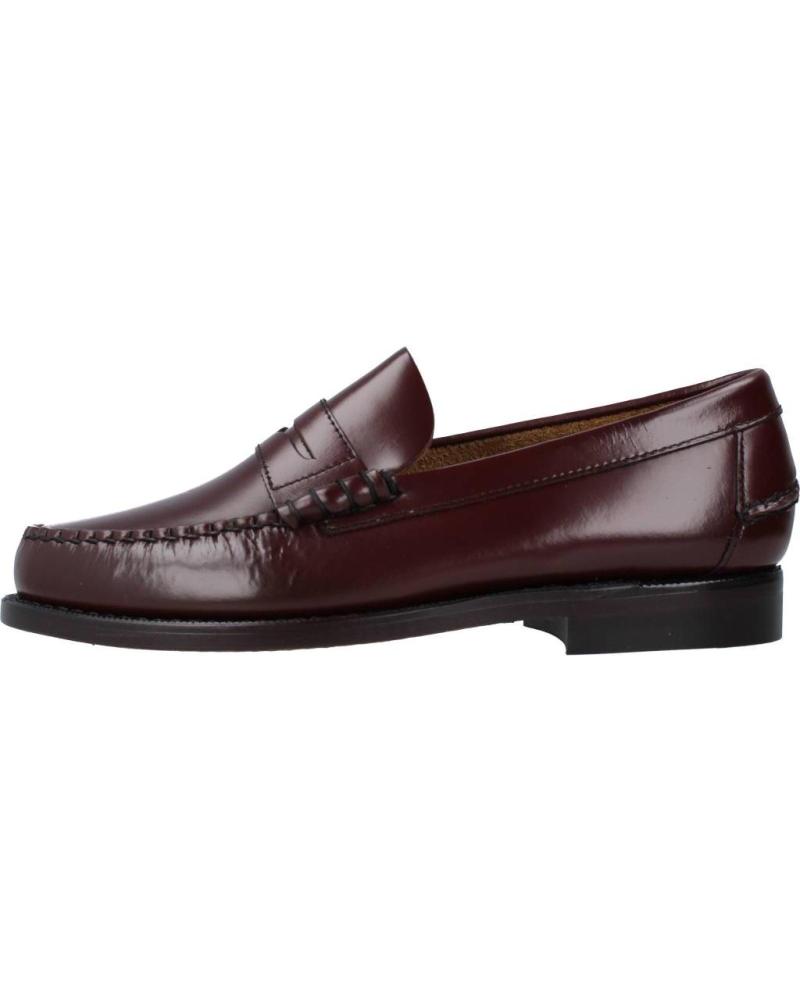 Scarpe SEBAGO  per Uomo MOCASINES HOMBRE MODELO B76654 COLOR BURDEOS  GRANATE