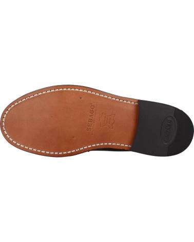 Scarpe SEBAGO  per Uomo MOCASINES HOMBRE MODELO B76654 COLOR BURDEOS  GRANATE