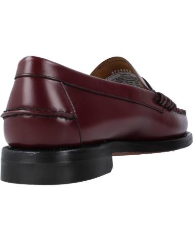 Zapatos SEBAGO  de Hombre MOCASINES HOMBRE MODELO 7000300W ANCHO ESPECIAL COLOR BURDEO  A2IGARNET