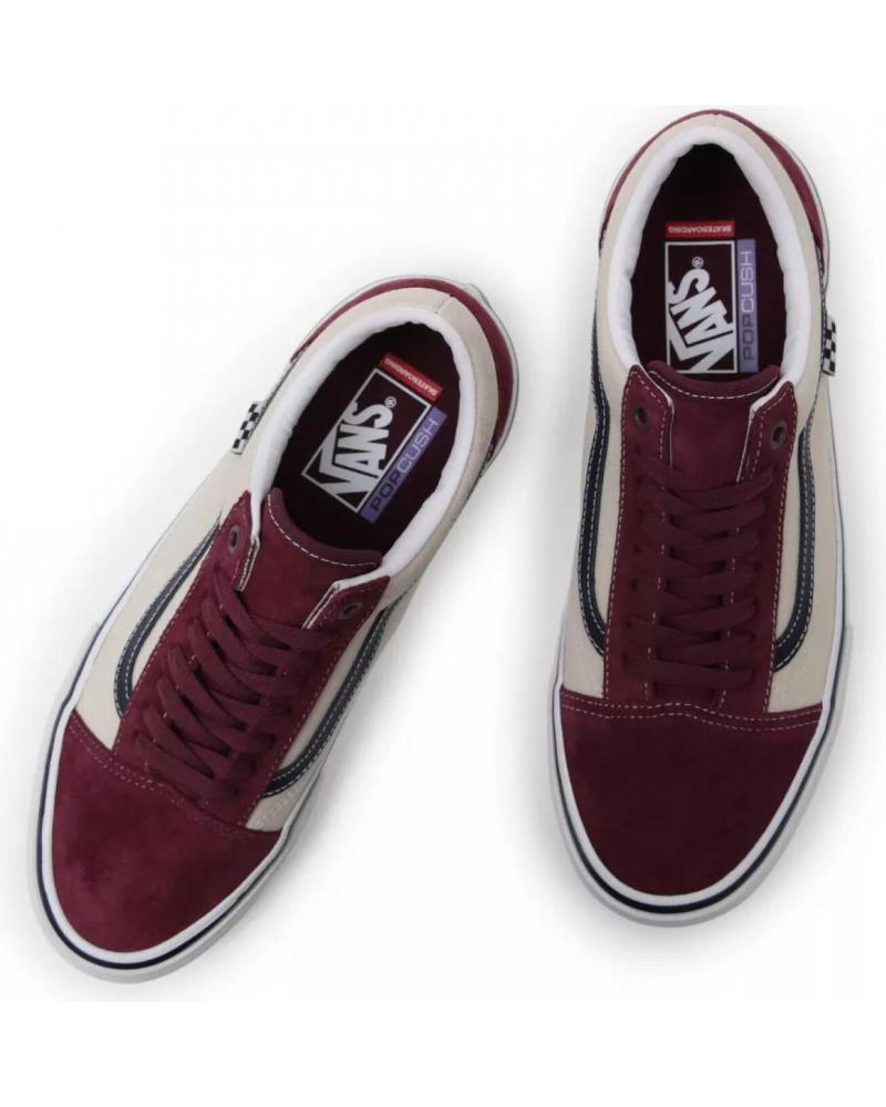 Vans old skool outlet rojo vino