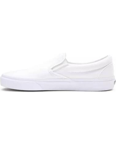 Sportschuhe VANS OFF THE WALL  für Damen und Herren ZAPATILLAS VANS CLASSIC SLIP-ON ALL TRUE WHIT  MULTICOLOR
