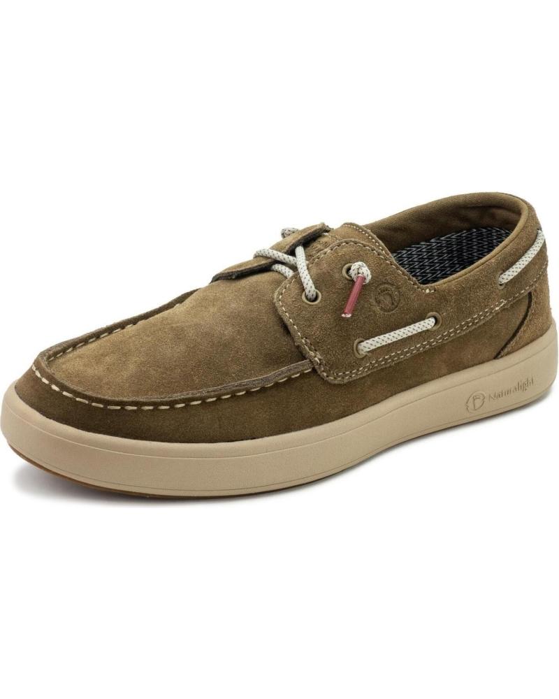 Sapatos NATURAL WORLD  de Homem NAUTICO DE HOMBRE 8453 ASTUN DE DE SERRAJE HIDROFUGO -  CAMEL