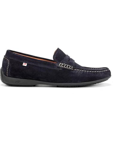 Zapatos FLUCHOS  de Hombre MOCASINES SAMOA MARINO DE  AZUL