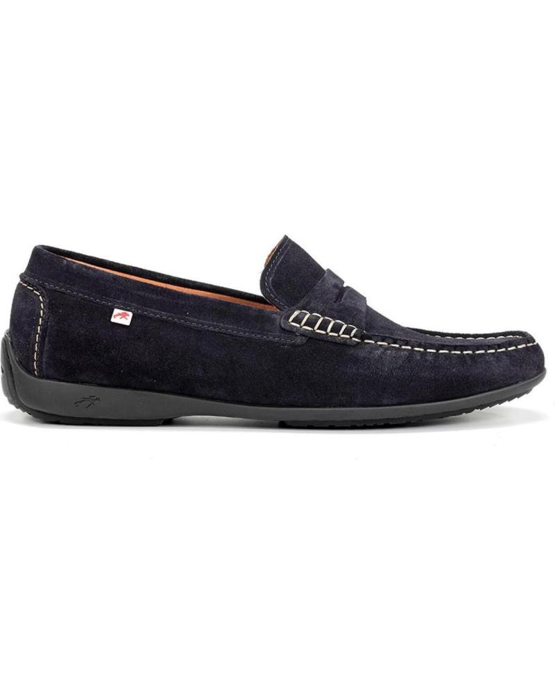 Zapatos FLUCHOS  de Hombre MOCASINES SAMOA MARINO DE  AZUL
