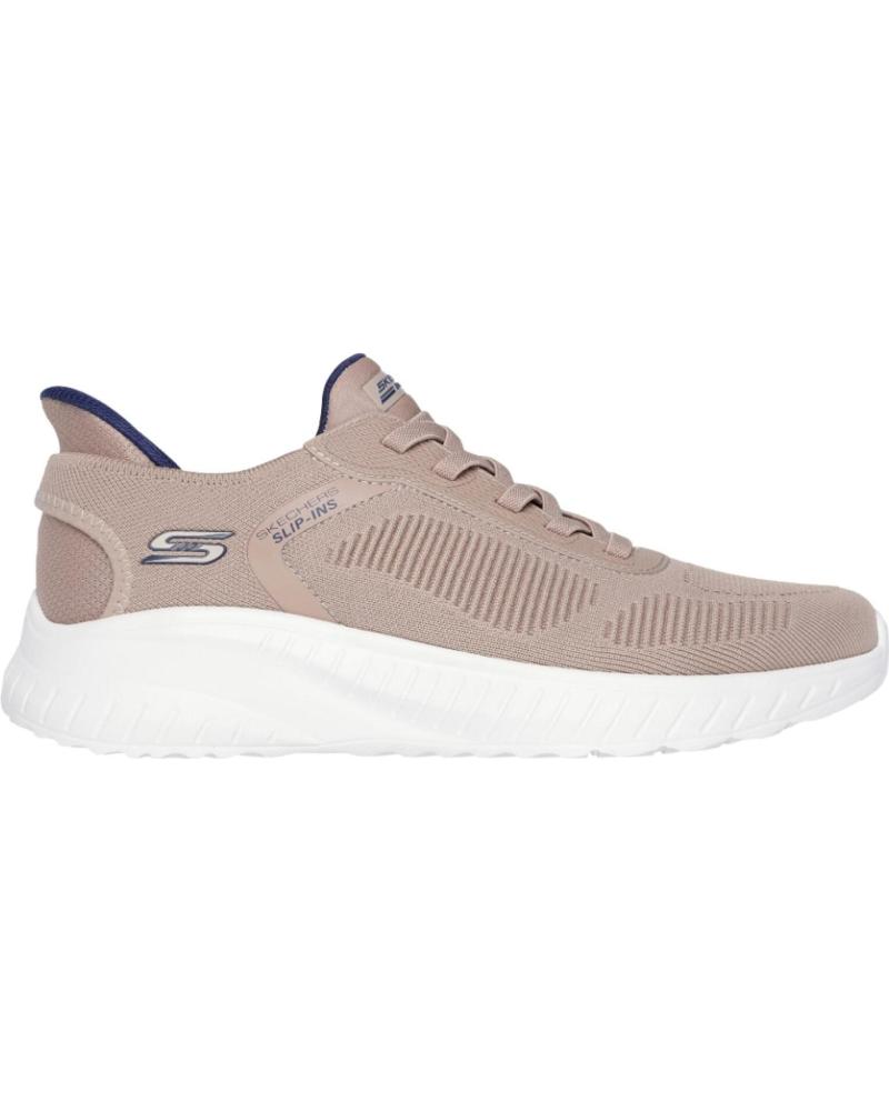 Sportivo per Uomo SKECHERS DEPORTIVA SLIP INS PARA HOMBRE 118312 COLOR TAUPE