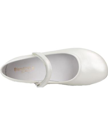 Scarpe BLANDITOS  per Bambina CEREMONIA NINA MODELO BALLETBD COLOR BLANCO  BLANCO25