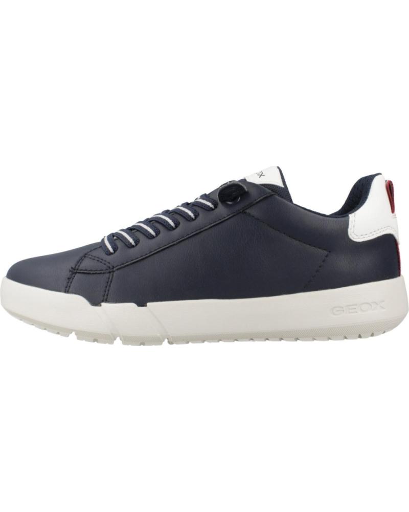 Sportif GEOX  pour Garçon J45GWB 054FU J HYROO  C4211 NAVY-WHITE