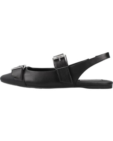 Sandalias de Mujer KARL LAGERFELD BAILARINAS MUJER MODELO KONNIE DOUBLE BUCKLE SLING COLOR NEG 000 BLACK