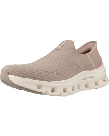 SKECHERS ZAPATILLAS MUJER MODELO GLIDE STEP PRO SLIP-INS COLOR MARRON TAN