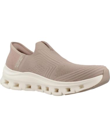 SKECHERS ZAPATILLAS MUJER MODELO GLIDE STEP PRO SLIP-INS COLOR MARRON TAN