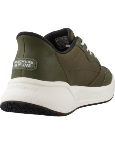 Deportivas de Hombre SKECHERS ZAPATILLAS HOMBRE MODELO CYRUS SLIP-INS COLOR VERDE OLV