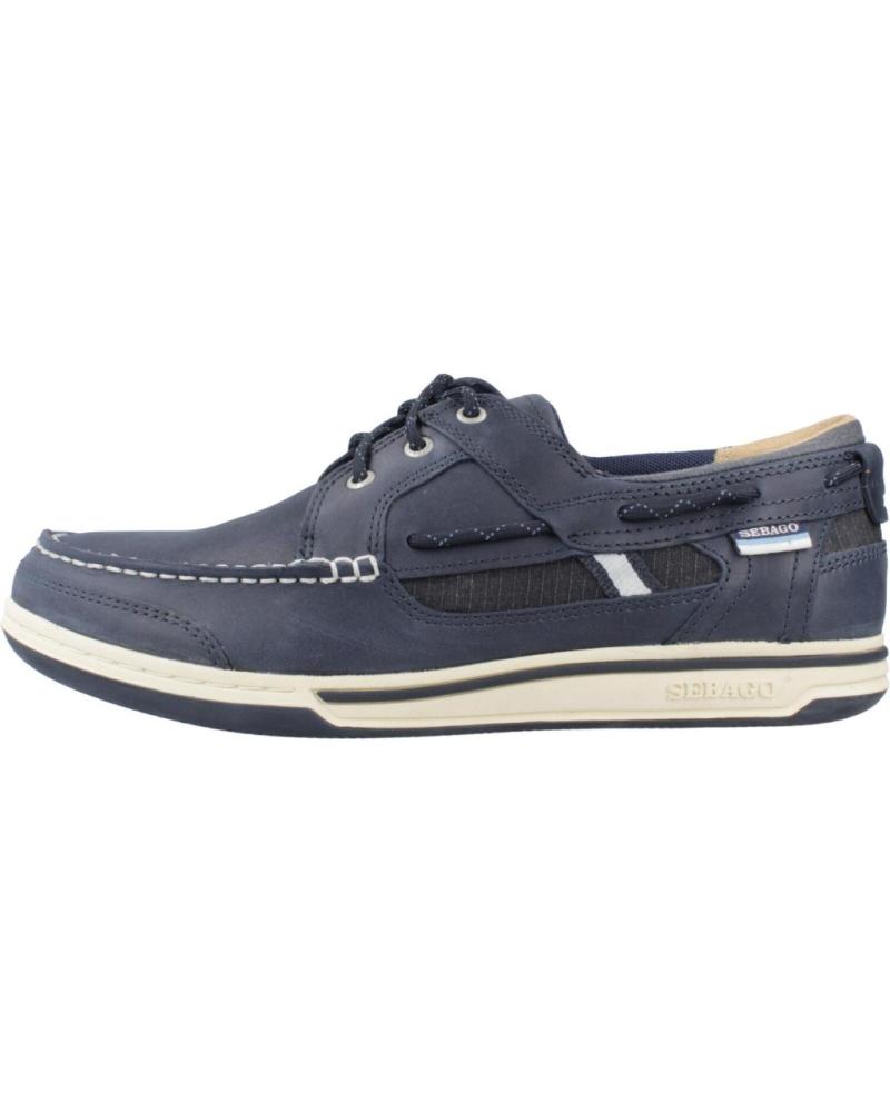 Man shoes SEBAGO INFORMALES HOMBRE MODELO TRITON THREE COLOR AZUL BLUE Man shoes SEBAGO INFORMALES HOMBRE MODELO TRITON THREE COLOR AZUL BLUE