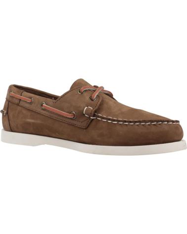 Nauticos SEBAGO  pour Homme MOCASINES HOMBRE MODELO DOCKSIDES PORTLAND NUBUCK COLOR MARR  DARKBRWN