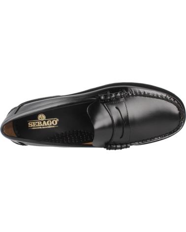 Scarpe SEBAGO  per Uomo MOCASINES HOMBRE MODELO DAN LUG COLOR NEGRO  BLACK