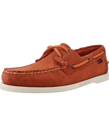 Zapatos SEBAGO  de Hombre MOCASINES HOMBRE MODELO DOCKSIDES PORTLAND FLESH COLOR NARAN  BRANDY