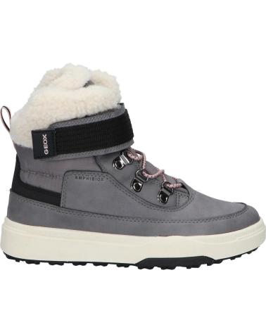 girl Mid boots GEOX BOTAS NINA MODELO J BUNSHEE PG GIRL B COLOR GRIS  C1006