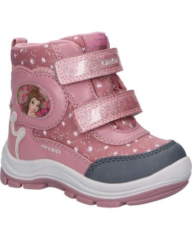 girl boots GEOX B163WB 054FU B FLANFIL GIRL B ABX  C8006 DK PINK