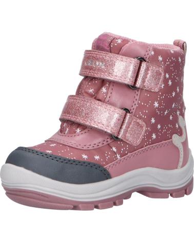 girl boots GEOX B163WB 054FU B FLANFIL GIRL B ABX  C8006 DK PINK