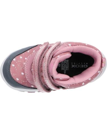 girl boots GEOX B163WB 054FU B FLANFIL GIRL B ABX  C8006 DK PINK