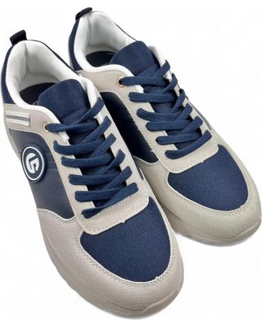 Esportes  TIMBOS  de Homem ZAPATILLA DEPORTIVA DE HOMBRE GRIS 131004  AZUL