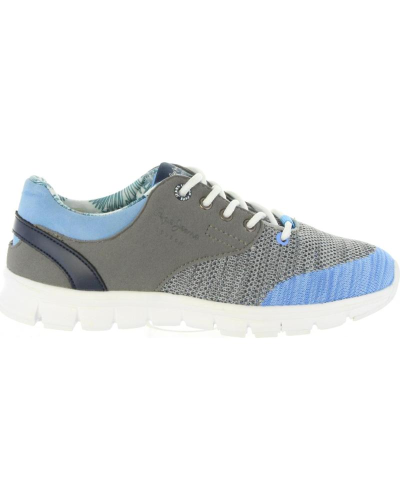 Sapatos Desportivos PEPE JEANS  de Menina e Menino PBS30272 COVEN  933 GREY MARL