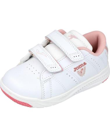 Sportivo per Bambina JOMA PLAY JR 2207 ZAPATILLAS DEPORTIVAS NINA BLANCO - ROSA