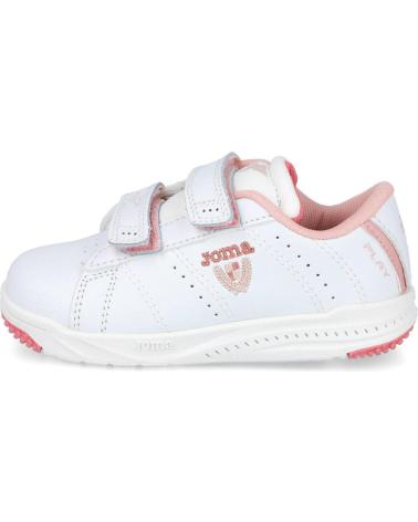 girl sports shoes JOMA PLAY JR 2207 ZAPATILLAS DEPORTIVAS NINA  BLANCO - ROSA