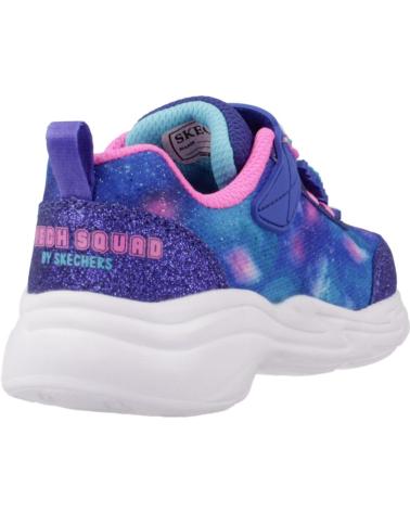 girl Trainers SKECHERS ZAPATILLAS NINA MODELO SKECH SQUAD COLOR AZUL NVMT