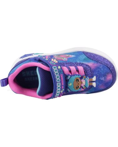 girl Trainers SKECHERS ZAPATILLAS NINA MODELO SKECH SQUAD COLOR AZUL NVMT