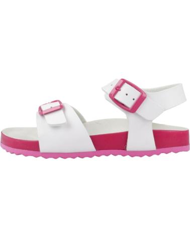 girl Sandals GEOX SANDALIAS NINA MODELO J ADRIEL GIRL COLOR BLANCO C0563