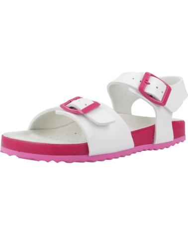 girl Sandals GEOX SANDALIAS NINA MODELO J ADRIEL GIRL COLOR BLANCO C0563