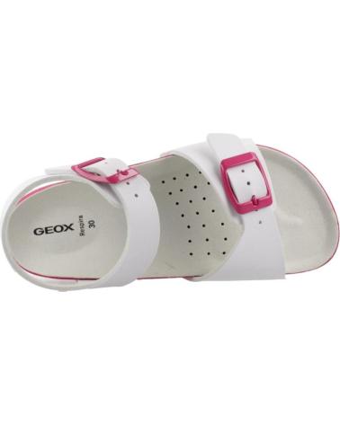 girl Sandals GEOX SANDALIAS NINA MODELO J ADRIEL GIRL COLOR BLANCO C0563