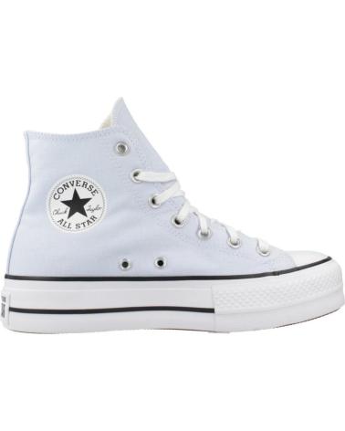 Sapatilhas CONVERSE  de Mulher ZAPATILLAS MUJER MODELO CHUCK TAYLOR ALL STAR LIFT COLOR AZU  BLUE