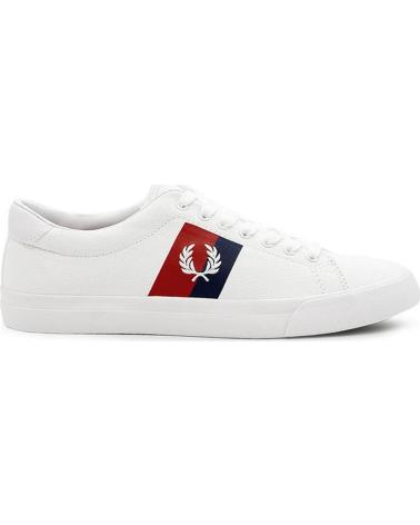 Man Trainers FRED PERRY UNDERSPIN PLASTISOL TWILL  MULTICOLOR