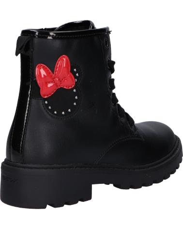 girl boots GEOX J2620C 000BC J CASEY C9999 BLACK