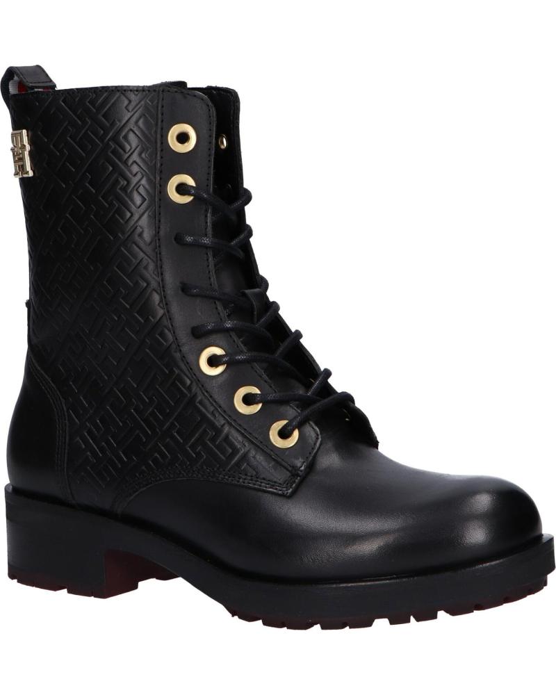 Boots De Mujer TOMMY HILFIGER FW0FW06817 BIKER BOOT BDS BLACK
