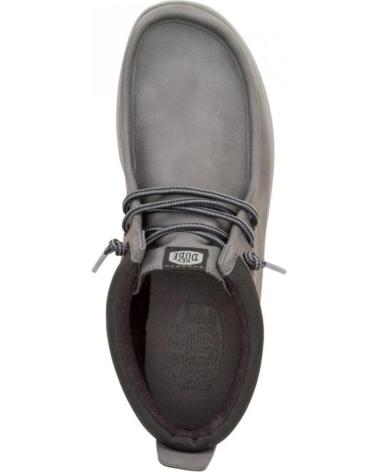 Botins HEY DUDE  de Homem WALLY MID GRIPR CLASSIC  GRIS