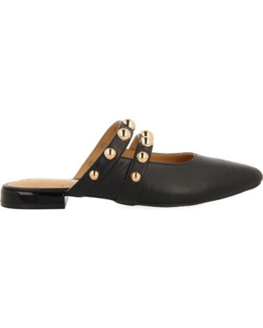 GIOSEPPO MULES MUJER PIEL TACHAS AHNAPEE 74841 BLACK