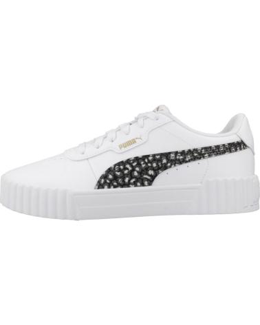 Sportivo per Bambina PUMA ZAPATILLAS NINA MODELO CARINA 3 0 ANIMAL JR COLOR BLANCO WHI WHITE