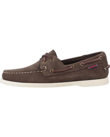 Zapatos SEBAGO  de Hombre MOCASINES HOMBRE MODELO DOCKSIDES PORTLAND FLESH COLOR MARRO  MOKA