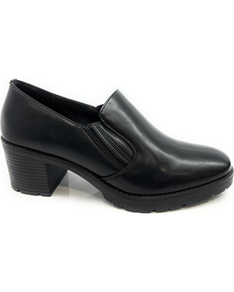 Escarpins LEONAL  pour Femme ZAPATO MUJER TACON ABOTINADO ELASTICOS C  NEGRO