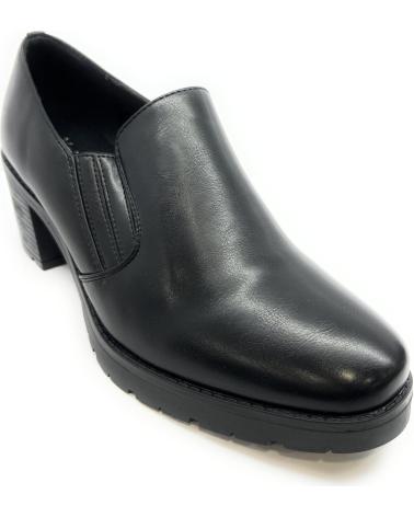 Escarpins LEONAL  pour Femme ZAPATO MUJER TACON ABOTINADO ELASTICOS C  NEGRO