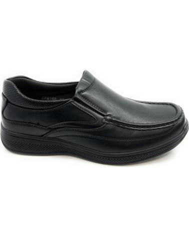 Chaussures CHIC VISION  pour Homme ZAPATOS CABALLERO MOCASIN PISO GOMA  NEGRO