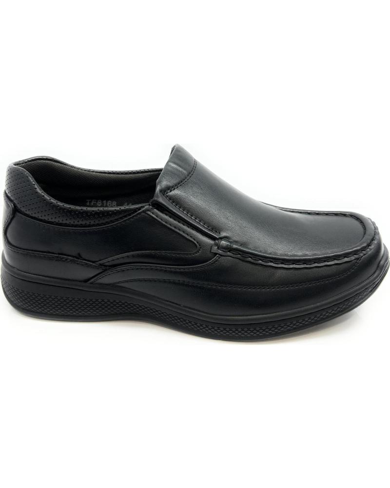 Chaussures CHIC VISION  pour Homme ZAPATOS CABALLERO MOCASIN PISO GOMA  NEGRO