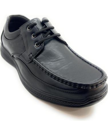 Zapatos CHIC VISION  de Hombre ZAPATOS CABALLERO CORDON VESTIR PISO GOM  NEGRO