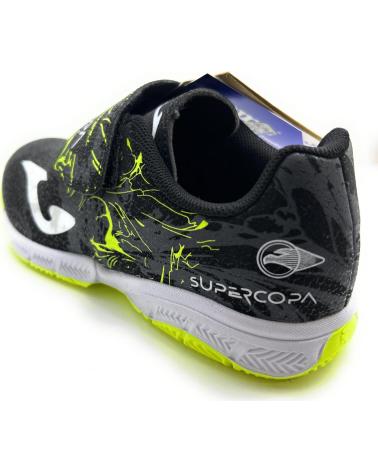 Sneaker JOMA  für Junge DEPORTES FUTBOL-SALA CON ADHESIVO  NEGRO